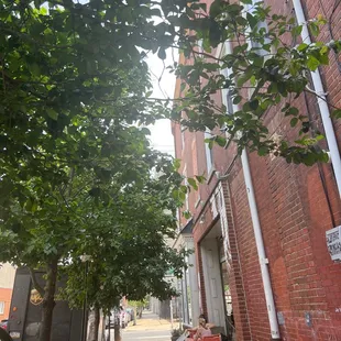 Último Coffee outdoor sitting