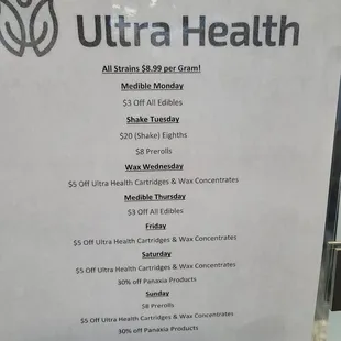 Ultra Health Dispensary