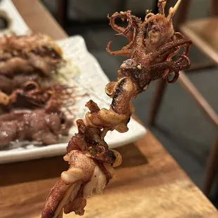 Baby Squid Robatayaki