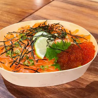 Salmon Ikura Don
