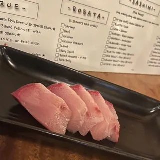 5 Pieces Hamachi Belly Sashimi