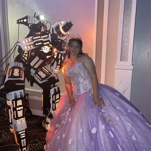 Ledrobotlosangeles &amp; Lailani Sosa Celebrating my daughter's quinceañera