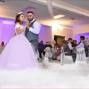 For your special father, Daughter dance on the cloud..