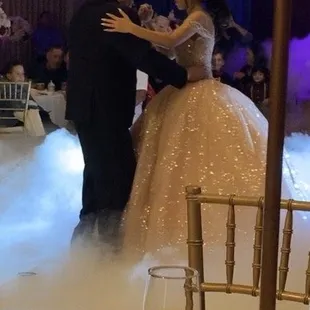 Dancing on the cloud.