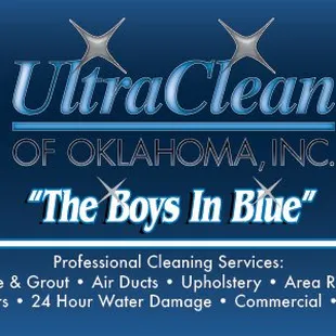 UltraClean of Oklahoma, Inc. "The Boys in Blue "