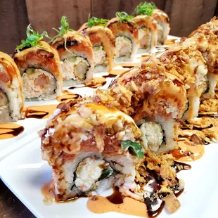 sushi, food, sashimi, sushi and sashimi