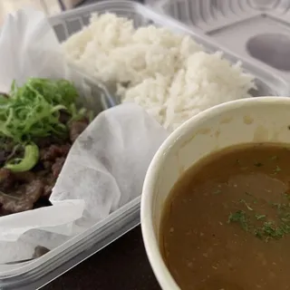 Beef Curry Rice Plate
