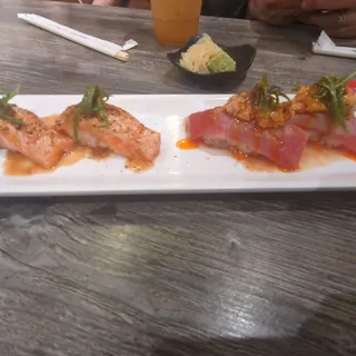 Seared Salmon Sushi
