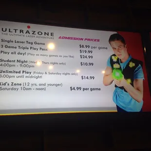 You will see the sign clearly states all day pass with no exception noted.