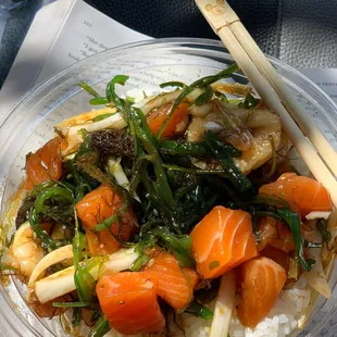 salmon poke