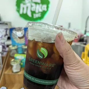 Cold brew, nice and strong &amp; not too acidic