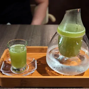 Great osmanthus oolong cocktail. Instagram: TianTianEats