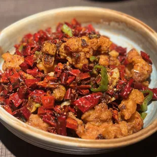 Sichuan Chili Fried Chicken