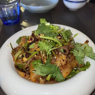 Beef & Tripe in Chili Oil