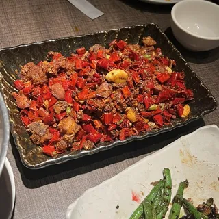 Braised Chicken w. Chili (w. Bone)