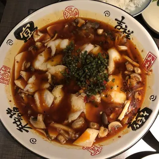 Fish in Green Peppercorn