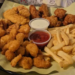 You-build-it sampler platter does not disappoint