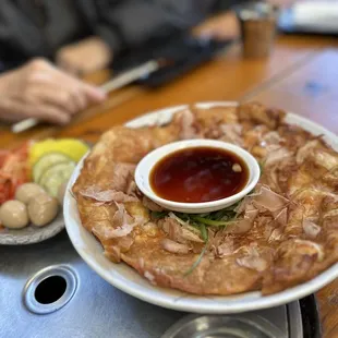 Seafood Pancake