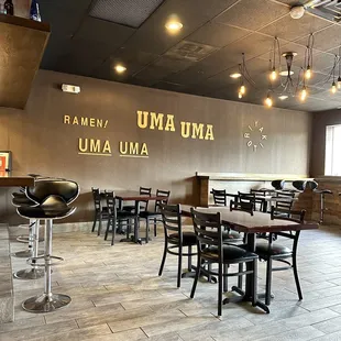 Seating area. Indoors