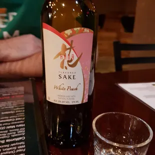 White Peach Sake