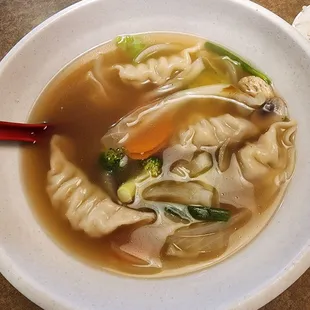 Wonton Soup $11.50