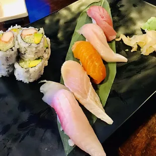Nigiri - California roll lunch special