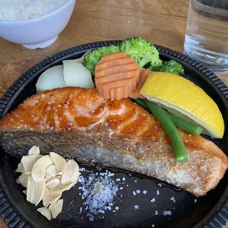 Salmon Shioyaki Or Teriyaki