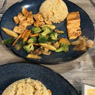 Chicken &amp; Salmon