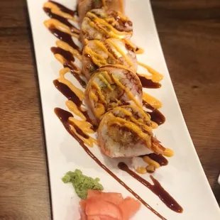 a plate of food