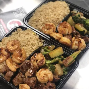 Hibachi Steak &amp; Shrimp