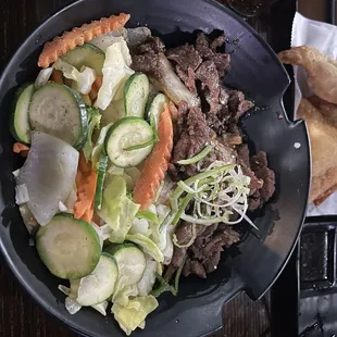 Bulgogi rice bowl