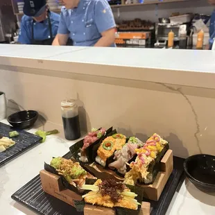 food, sushi, sashimi, sushi and sashimi