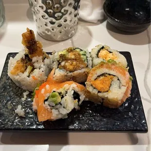 Plate of sushi