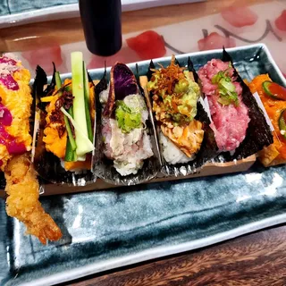 Toro Negi Hand Roll