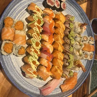 Triple Salmon Roll