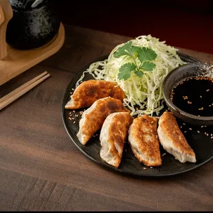 Homemade Gyoza
