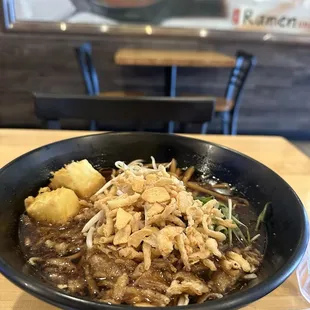 Veggie Black Garlic Ramen