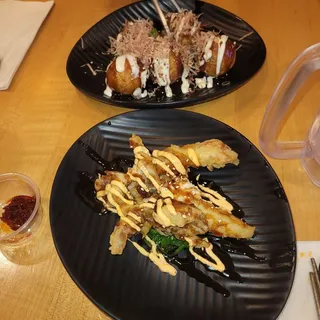 Soft Shell Crab Salad