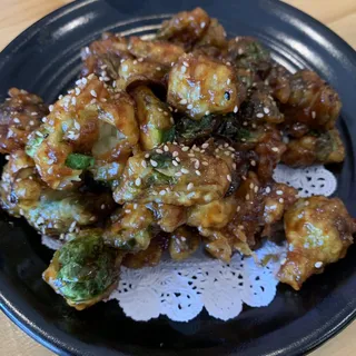 Brussels Sprout Tempura