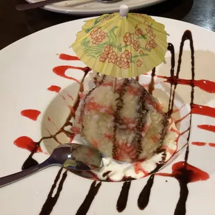 Tempura ice cream