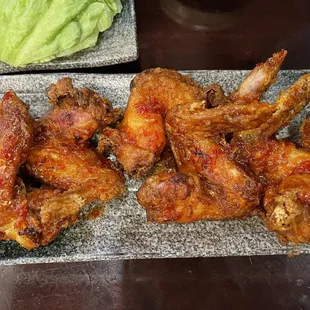 6 Pieces House Chicken Wing with sweet chili