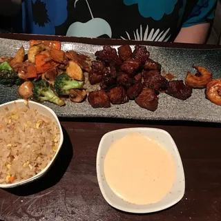 Filet Mignon Hibachi Dinner