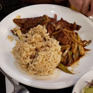 Mongolian Beef Lunch