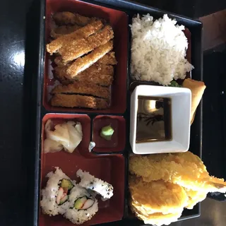 Ton Katsu Deluxe Bento Box Lunch