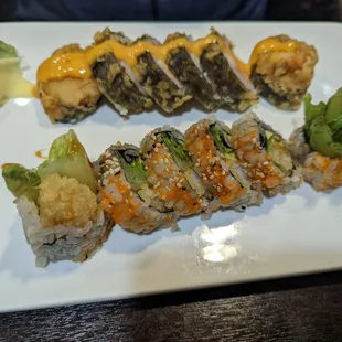 Dynamite something  Tempura shrimp