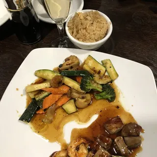 Steak and Shrimp Hibachi
