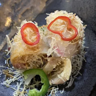 Crispy Yellowtail Appetizer