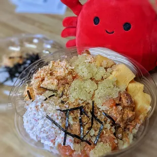 :D crabby always down for poke