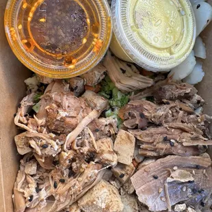 Protein Lover Rice &amp; Cabbage Bowl