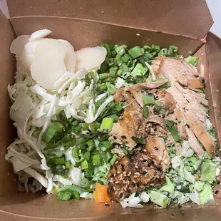 Chicken Rice &amp; Cabbage Bowl is disappointing